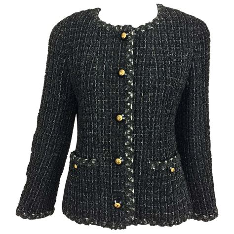 chanel tweed jacket original|Chanel tweed jacket vintage.